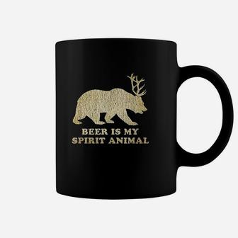 Beer Is My Spirit Animal Bear Coffee Mug | Crazezy DE