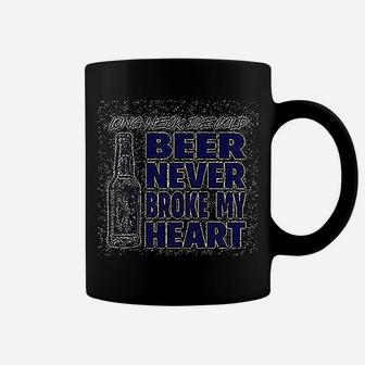 Beer Never Broke My Heart Coffee Mug | Crazezy DE