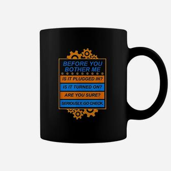 Before You Bother Me Coffee Mug | Crazezy