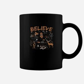 Believe Bigfoot Sasquatch Yeti Shirts For Bigfoot Hunters Coffee Mug - Thegiftio UK
