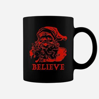 Believe In Santa Claus A Gift For Christmas Coffee Mug | Crazezy