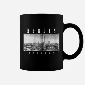 Berlin Germany Skyline Black & White Vintage German Zip Hoodie Coffee Mug | Crazezy AU