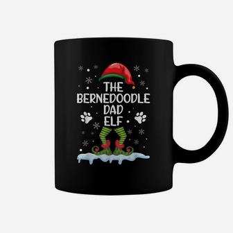 Bernedoodle Dad Dog Elf Christmas Funny Matching Xmas Pajama Coffee Mug | Crazezy AU