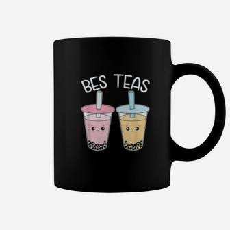 Bes Teas Besties Bubble Tea Best Friends Coffee Mug - Thegiftio UK