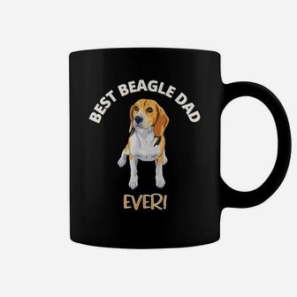Best Beagle Dad Ever - Funny Dog Owner Coffee Mug | Crazezy