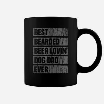 Best Bearded Beer Lovin Dog Dad Ever Dad Bod Dog Beer Zip Hoodie Coffee Mug | Crazezy
