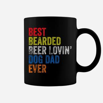 Best Bearded Beer Lovin Dog Dad Pet Lover Owner Gift Coffee Mug | Crazezy CA