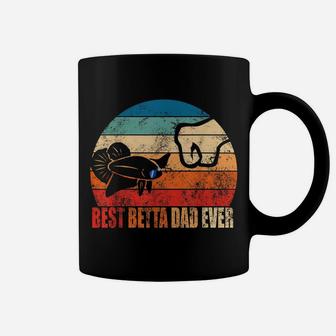 Best Betta Dad Ever Fish Owner Birthday Gift Son Daughter Coffee Mug | Crazezy