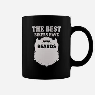 Best Biker Premium Beards Gift Bike Bearded Man Tee Coffee Mug - Thegiftio