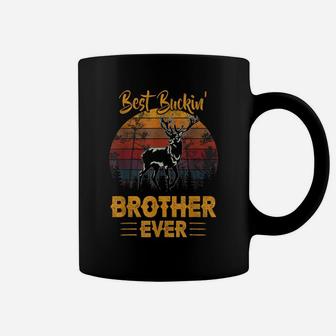Best Buckin' Brother Ever Shirt Deer Hunting Bucking Father Coffee Mug | Crazezy CA
