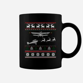 Best Christmas Thanksgiving Gift Pilots Aviation Ugly Sweatshirt Coffee Mug | Crazezy CA