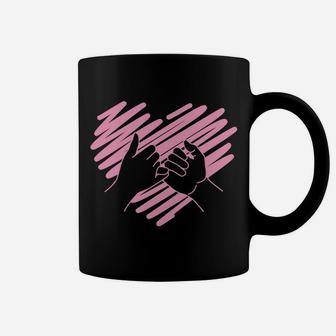 Best Friend Pinky Promise - Aesthetic Gift Sweatshirt Coffee Mug | Crazezy