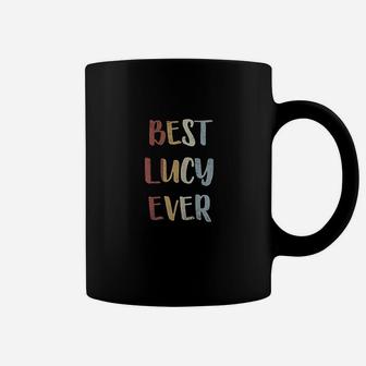 Best Lucy Ever Retro Vintage First Name Gift Coffee Mug | Crazezy