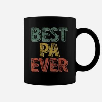 Best Pa Ever Shirt Funny Christmas Gift Father's Day Coffee Mug | Crazezy