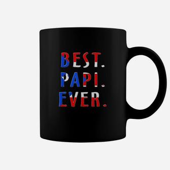 Best Papi Ever Rican Flag Coffee Mug | Crazezy