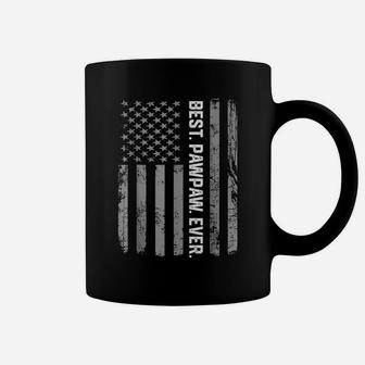 Best Pawpaw Ever America Flag Gift For Men Father's Day Coffee Mug | Crazezy AU
