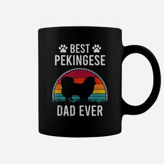 Best Pekingese Dad Ever Dog Lover Coffee Mug | Crazezy