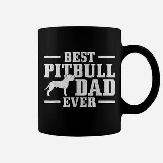 Best Pitbull Dad Ever Funny Dog Owner Vintage Pitbull Coffee Mug | Crazezy DE