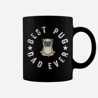 Best Pug Dad Ever Funny Best Dog Dad Christmas Gift Idea Coffee Mug | Crazezy
