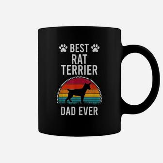 Best Rat Terrier Dad Ever Dog Lover Coffee Mug | Crazezy CA