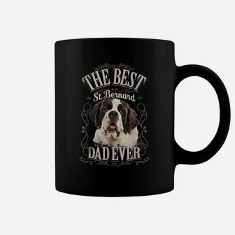 Best St Bernard Dad Ever Funny St Bernard Dog Gifts Vintage Coffee Mug | Crazezy AU