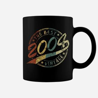 Best Vintage Born 2004 Boy Or Girl Birthday Sweatshirt Coffee Mug | Crazezy