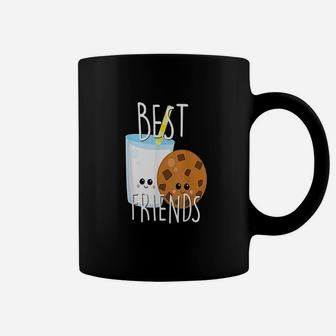 Bestie Cute Food Bff Best Friend Cookies And Milk Kids Coffee Mug | Crazezy UK