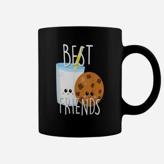 Bestie Shirt Cute Food Bff Best Friend Cookies And Milk Kids Coffee Mug | Crazezy