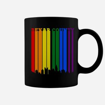 Bexar County Texas Lgbtq Gay Lesbian Pride T Shirt Coffee Mug - Monsterry DE
