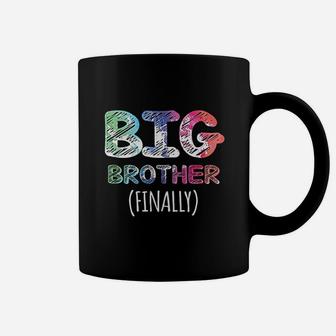 Big Brother Finally For Boys Toddlers Big Brother 2021 Coffee Mug - Thegiftio UK