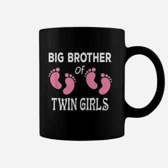 Big Brother Of Twin Girls Sibling Coffee Mug - Thegiftio UK