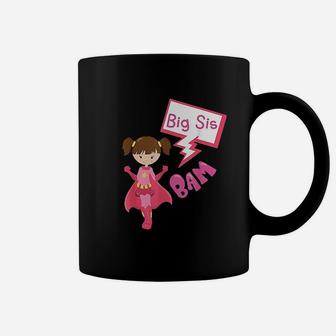 Big Sis Announcement For Girls Coffee Mug - Thegiftio UK