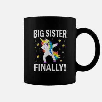 Big Sister Finally Unicorn Coffee Mug | Crazezy DE