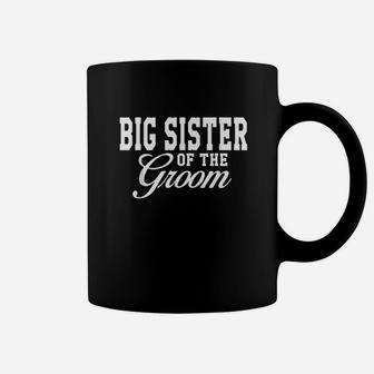Big Sister Of The Groom Wedding Party Coffee Mug | Crazezy UK