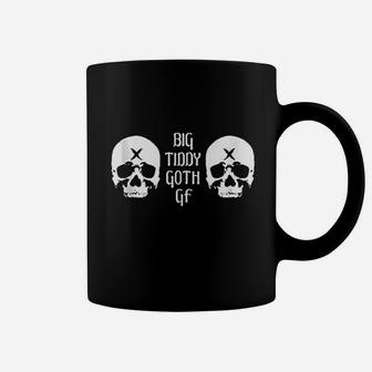 Big Tiddy Goth Gf Skulls Coffee Mug | Crazezy DE