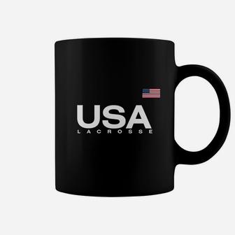 Big Usa Lacrosse Flag Coffee Mug | Crazezy AU