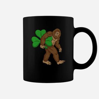Bigfoot Carrying A Shamrock St Patricks Day Shirts 2018 Coffee Mug - Thegiftio UK