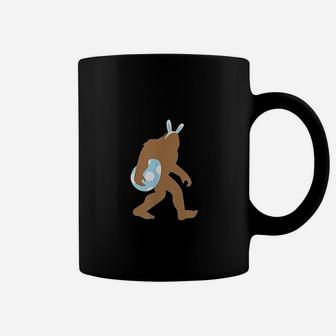 Bigfoot Easter Bunny And Egg Coffee Mug - Thegiftio