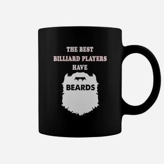 Billiard Player Beards Gift Snooker Pool Bearded Tee Coffee Mug - Thegiftio UK