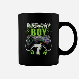 Birthday Boy 7 Video Game Controller Gamer Coffee Mug | Crazezy DE