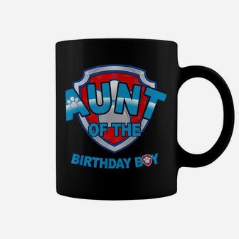 Birthday Boy Aunt Patrol Dogs Lover Kid Coffee Mug | Crazezy AU