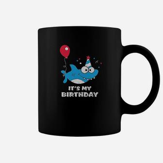 Birthday Boy Or Girl Shark Coffee Mug | Crazezy CA