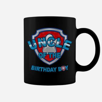 Birthday Boy Uncle Patrol Dogs Lover Kid Coffee Mug | Crazezy AU