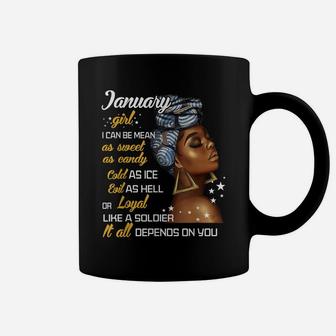 Birthday Gift January Girl Capricorn Aquarius Zodiac Women Coffee Mug | Crazezy