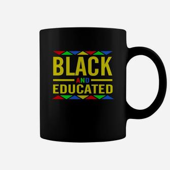 Black And Educated Black History Coffee Mug - Thegiftio UK