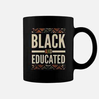 Black And Educated Coffee Mug | Crazezy