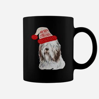 Black Base Bearded Collie Christmas Gift For Dog Lovers Sweatshirt Coffee Mug | Crazezy