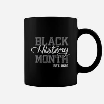 Black History Month Est 1926 Freedom Coffee Mug | Crazezy DE