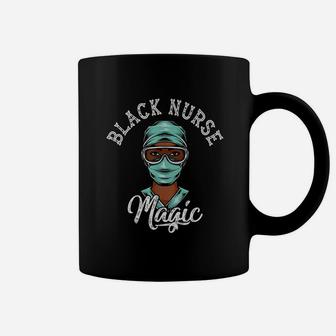 Black Nurses Magic Coffee Mug | Crazezy