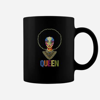 Black Queen Melanin African American Usa Pride Dashiki Coffee Mug - Thegiftio UK